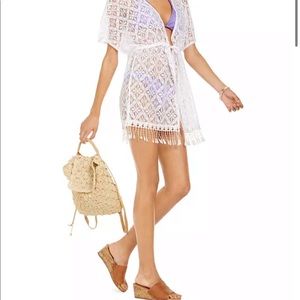 Brand new! Crochet kimono Cover up